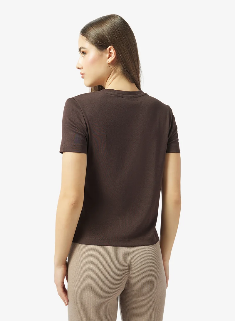 GUESS Sonia Crew Neck Short Sleeve T-Shirt